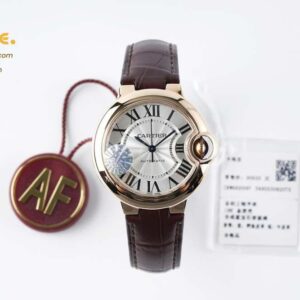 Cartier – Ballon Bleu De Cartier 33mm YG/LE White/Rmn AF NH05