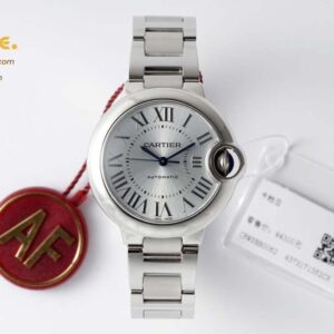 Cartier – Balon Bleu De Cartier 33mm SS/SS Sliver Dial AF NH05