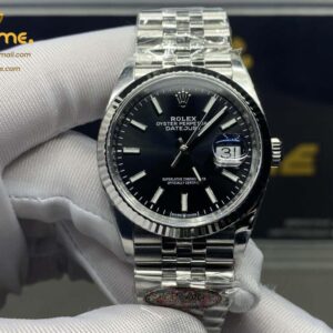 DateJust 36 SS 116234 CLEAN 1:1 Best Edition 904L Steel Black Dial on Jubilee Bracelet VR3135