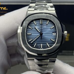 Nautilus 5711/1A 3KF 1:1 Best Edition Blue Textured Dial on SS Bracelet A324 Super Clone