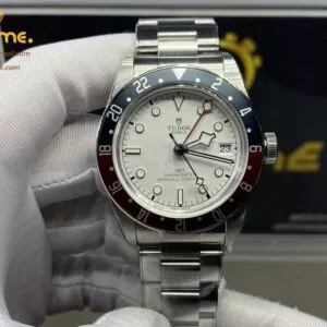 Black Bay M79830RB-0010 GMT Baselworld Pepsi Bezel ZF 1:1 Best Edition White Dial on SS Bracelet A2836