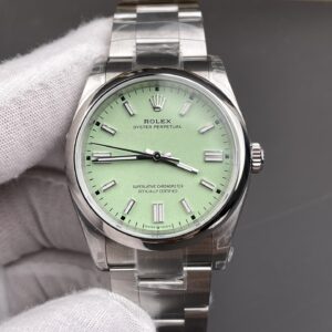 Oyster Perpetual 126000 36mm SS/SS Pistachio Dial VSF VS3230
