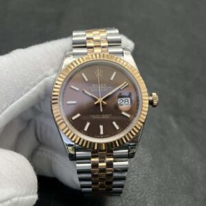 Datejust 126331 41mm Jub SS/RG Brown/Stk VSF DD3235