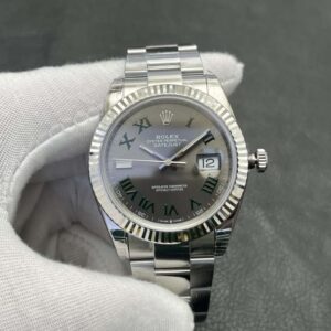 Datejust 126334 41mm Oys Wimbledon SS/SS Grey Dial VSF V2 DD3235