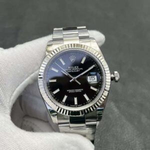 Datejust 126334 41mm Oys SS/SS Black/Stk VSF V2 DD3235