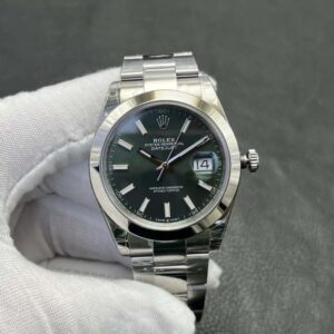 Datejust 126300 41mm Oys SS/SS Green Dial VSF DD3235