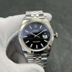 Datejust 126300 41mm Jub SS/SS Black Dial VSF DD3235