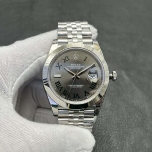 Datejust 126300 41mm Wimbledon Jub SS/SS Grey/Rmn VSF DD3235