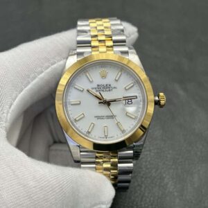 Datejust 126303 41mm Jub SS/YG White/Stk VSF DD3235