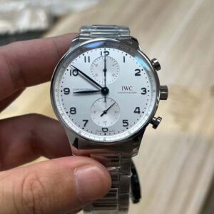 Portuguese Chrono IW371617 41mm SS/SS White/Num ZF A69355