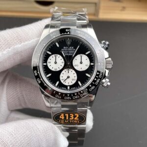 Daytona 126529 40mm Le Mans SS/SS Black Dial QF V9 SH4132 Max(Gain Weight) (24Hour Subdial)