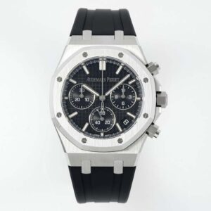 Royal Oak Chrono 26240ST “50th Anniversary” 41mm SS/RU Black Dial DDF DD4401 (SW Dial)