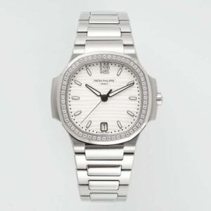 Nautilus 7118 Dia 35mm SS/SS White Dial DDF DD324 Super Clone
