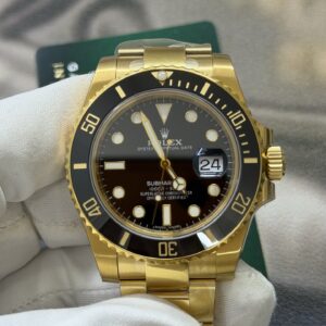 Submariner 116618LN 40mm 904L YG/YG Black Dial VSF VS3135