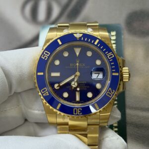 Submariner 116618LB 40mm 904L YG/YG Blue Dial VSF VS3135