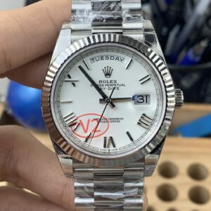 DayDate 228239 40mm SS/SS White/Rmn VSF V2 DD3255 (Gain Weight)