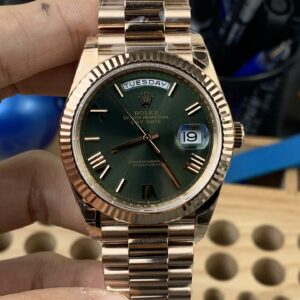 DayDate 228235 40mm RG/RG Green/Rmn VSF V2 DD3255 (Gian Weighted)