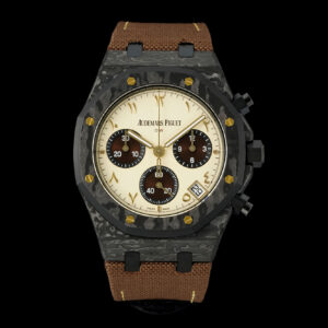Royal Oak Chrono DIW 26240 41mm Quartz Fiber/NY Cream Lvory Dial APF SH4401